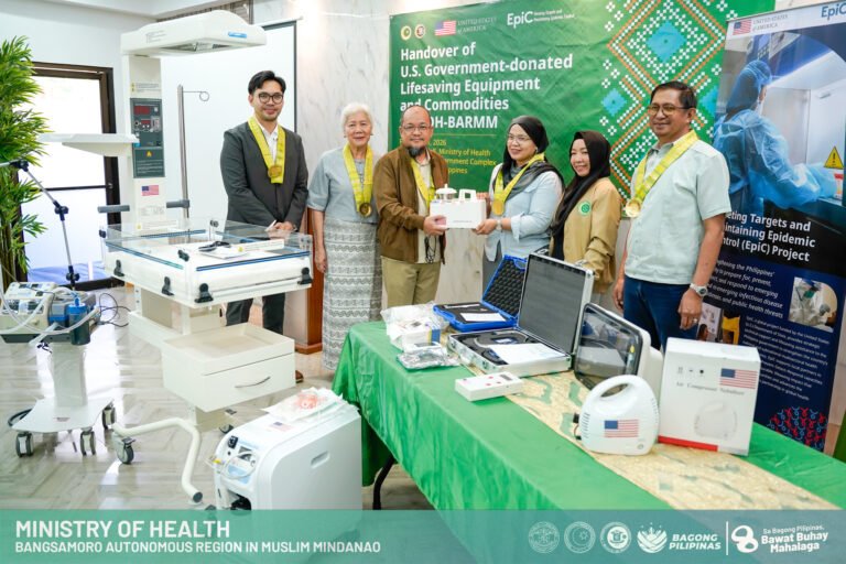 US Donates P9.6M LifeSaving Equipment as BARMM Battles Healthcare Gaps