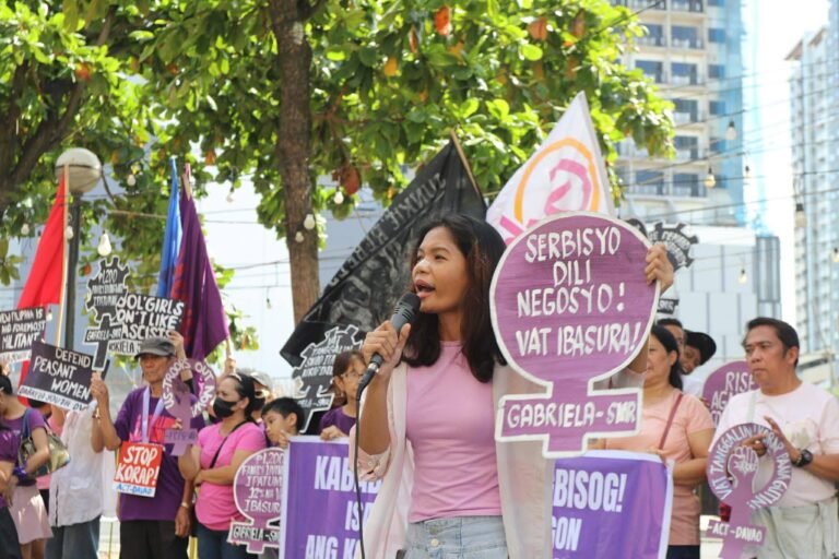 Davao women march on March 8: ‘Impeach Sara, scrap VAT, end corruption’