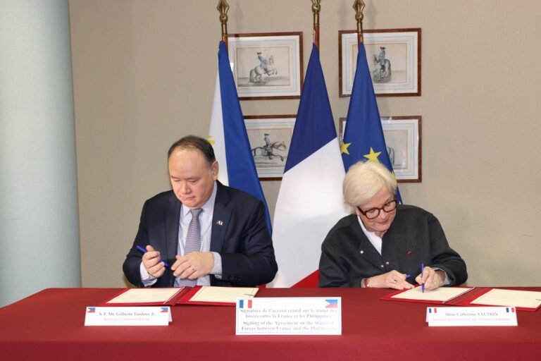 PH-France visiting forces deal signals strategic shift toward Europe