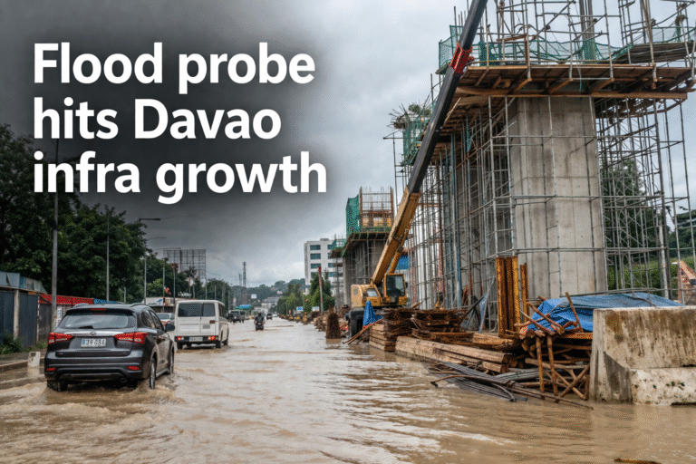 Flood probe hits Davao infra growth