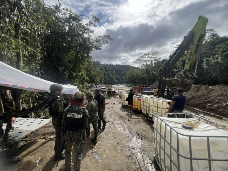 Crackdown in Carac-an: Illegal mining busted in Surigao Sur, ₱50-M haul seized