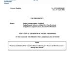 ICC forms Trial Chamber for Duterte case after charges confirmed