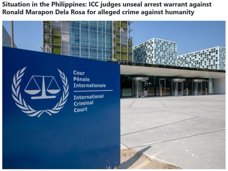 DOJ says ICC surrender of Bato legally possible