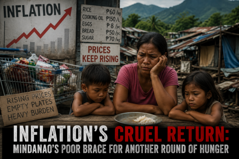 Inflation’s Cruel Return: Mindanao’s Poor Brace for Another Round of Hunger