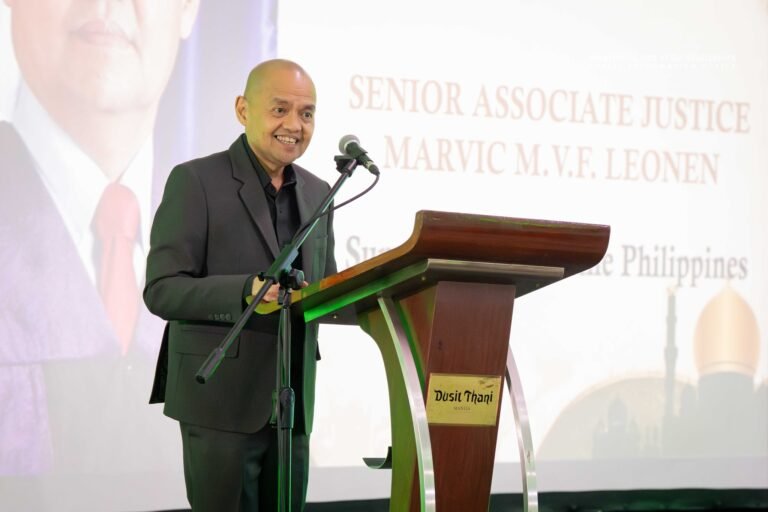 Leonen pushes overhaul of Shari’a justice system, calls for more Muslim lawyers