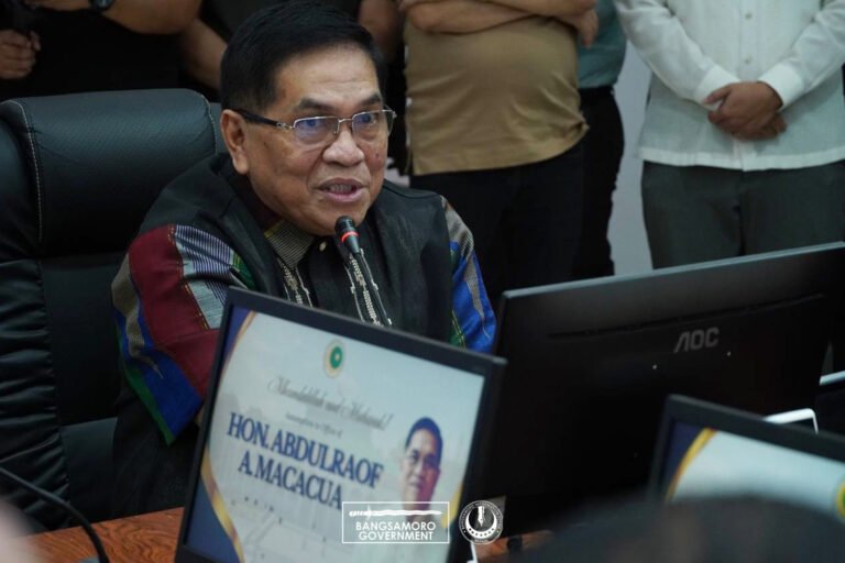 Macacua urges unity after MILF suspension, stands firm on accountability