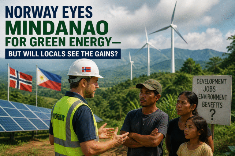 Norway eyes Mindanao for green energy—but will locals see the gains?
