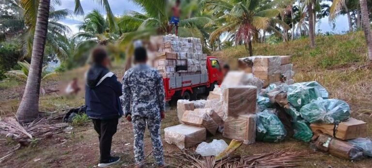 ₱21.3M Worth of Smuggled Cigarettes Seized in Davao Oriental