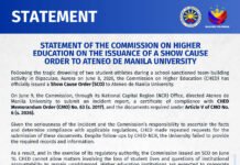 CHED Order Raises Tough Questions on Accountability in Deaths of Ateneo Players