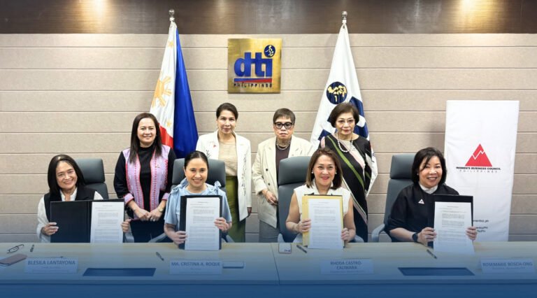 DTI, WomenBizPH Strengthen Partnership to Boost Women-Led Enterprises