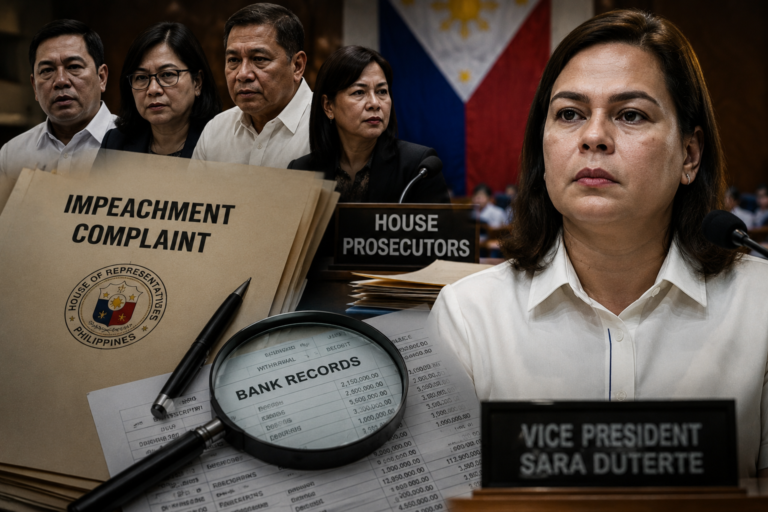 Duterte’s Inner Circle Faces Spotlight as Prosecutors Build Impeachment Case