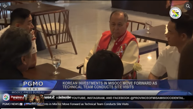 South Korean Investors Advance Tourism and Renewable Energy Plans in Misamis Occidental