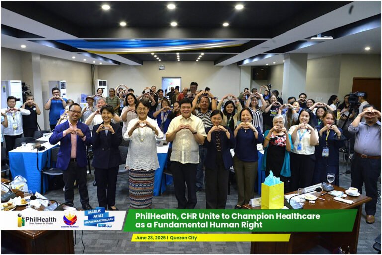 Beyond Insurance: PhilHealth-CHR Partnership Pushes Health as a Human Right