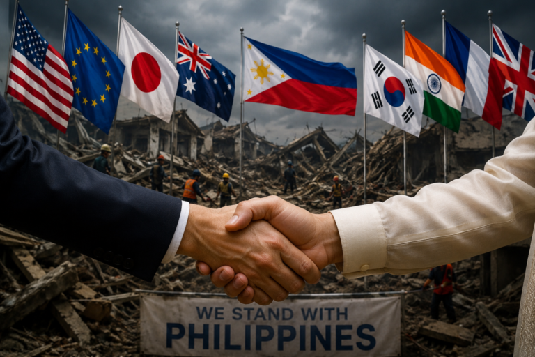 World Leaders Rally Behind Philippines After Mindanao Earthquake