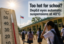 Too hot for school? DepEd eyes automatic suspensions at 40°C