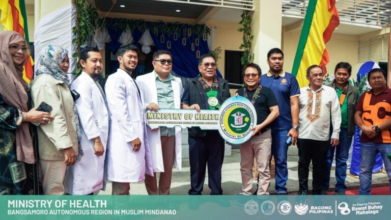 First BARMM Super Health Center opens in Mother Kabuntalan