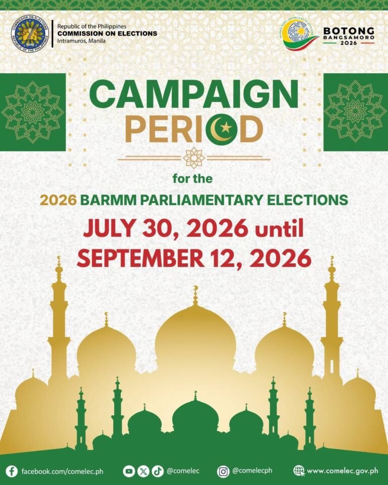 Comelec Orders Removal of Illegal Campaign Materials in BARMM