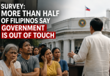 Survey: More than half of Filipinos say government is out of touch