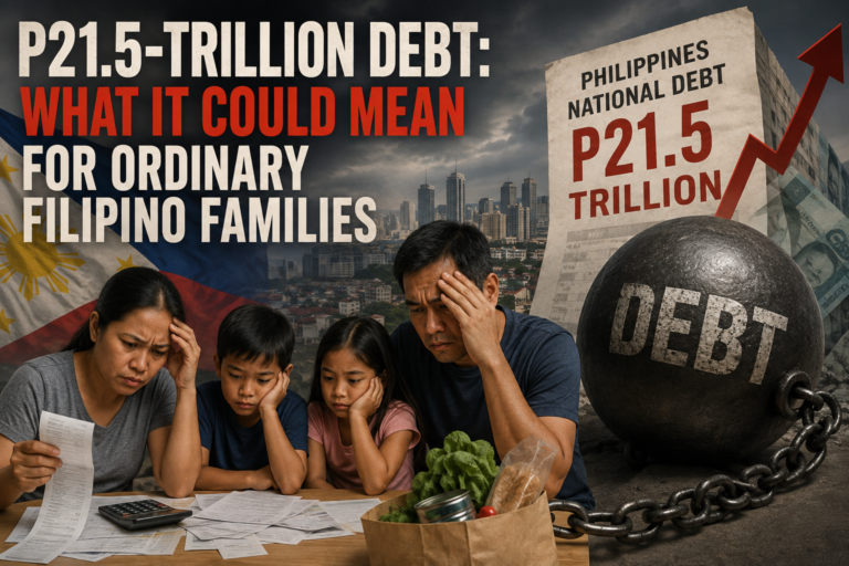 P21.5-trillion debt: What it could mean for ordinary Filipino families