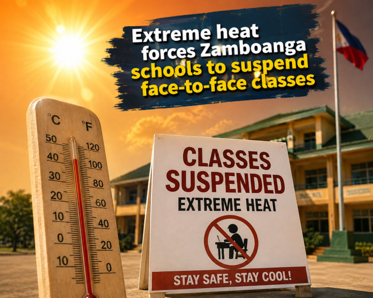 Extreme heat forces Zamboanga schools to suspend face-to-face classes