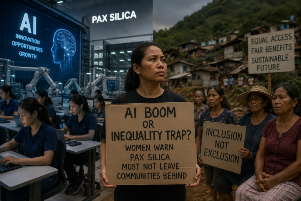 AI boom or inequality trap? Women warn Pax Silica must not leave communities behind