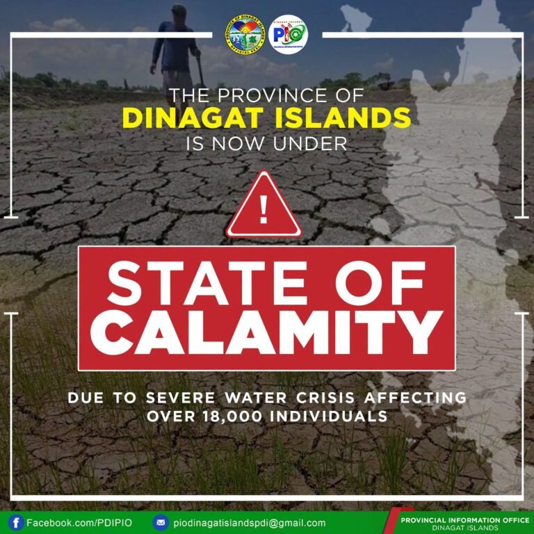 No water, no normal: Dinagat Islands seeks calamity declaration as crisis hits 18,000
