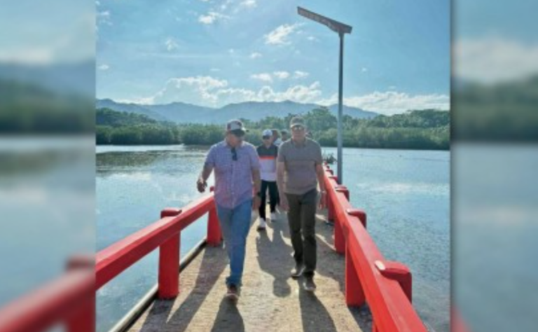 P117-M footbridge ends decades of isolation for Surigao Sur island village