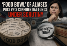 ‘Food bowl’ of aliases puts VP’s confidential funds under scrutiny