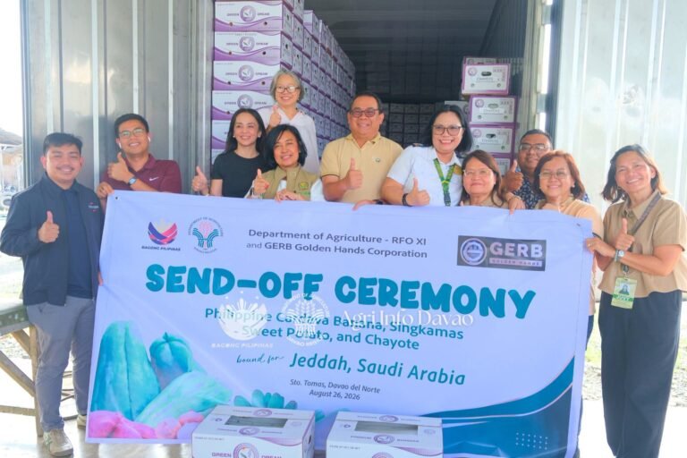 Davao farmers eye Saudi market as new outlet for crops