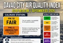 Indonesia fires push Davao air into ‘unhealthy’ range for vulnerable groups