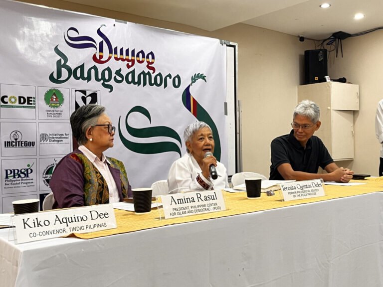 Duyog Bangsamoro urges Marcos: Keep hands off BARMM polls