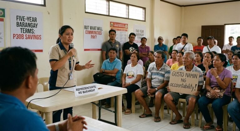 Five-year barangay terms: P30B savings, but what will communities pay?