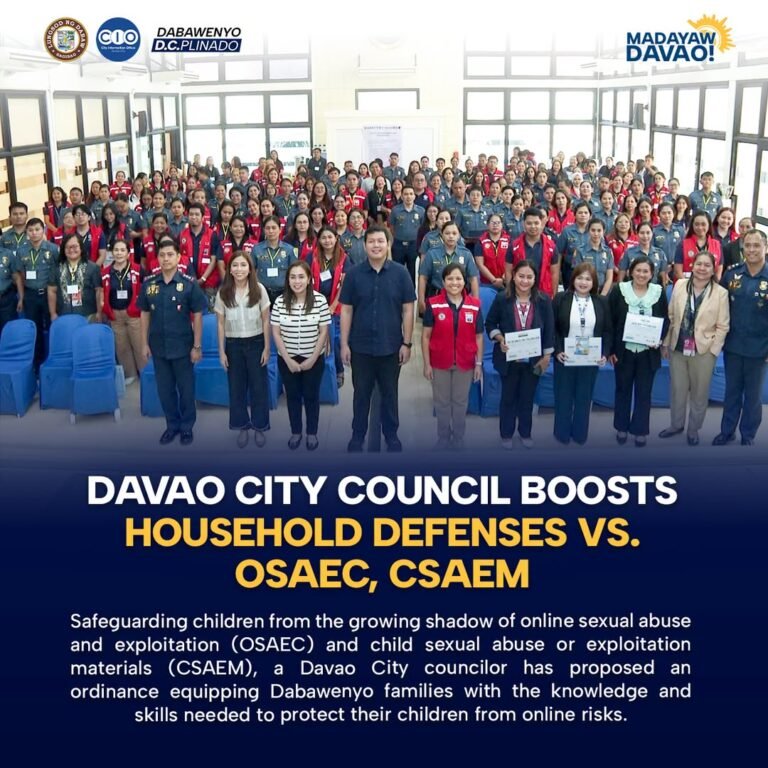 Davao families urged to close gaps in fight vs. child online sexual abuse