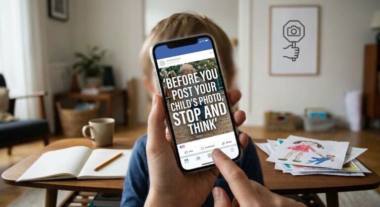 Before you post your child’s photo, stop and think