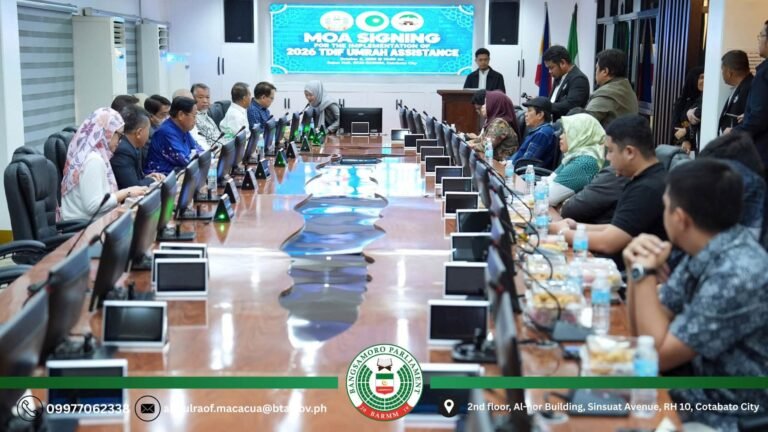 BARMM lawmakers commit TDIF support for November Umrah mission